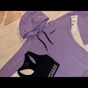Gymshark lilac sweatshirt - lightly used!
